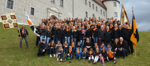 Kolpingsfamilie Höchstädt beim 150-jährigen Jubiläum 2017